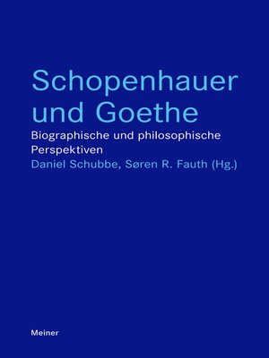 cover image of Schopenhauer und Goethe